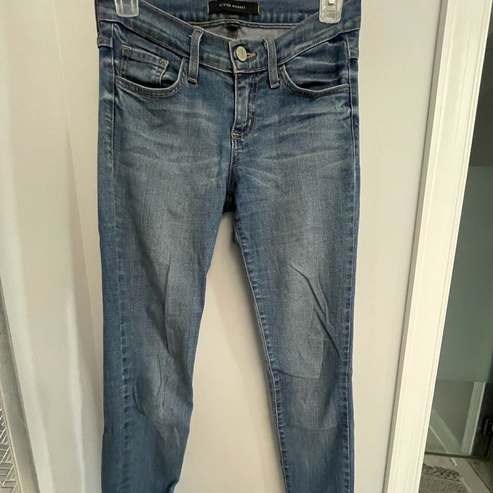 Flying Monkey Mid-Rise Skinny Jeans